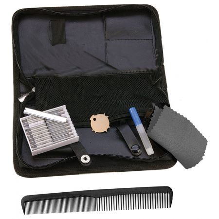 Kit de Coupe pour gaucher ciseaux + sculpteur + rasoir Ysaky
