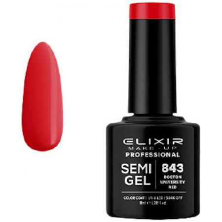 Semi Gel 843 Boston University Red