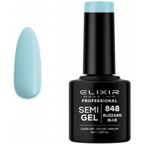 Semi Gel 848 Blizzard Blue