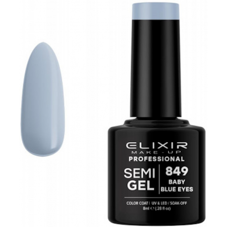 Semi Gel 849 Baby Blue Eyes