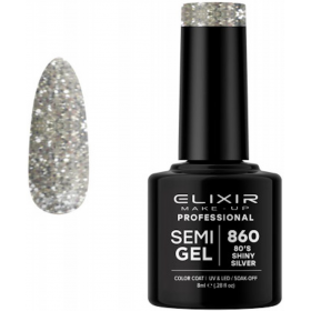 Semi Gel 860 Shiny Silver