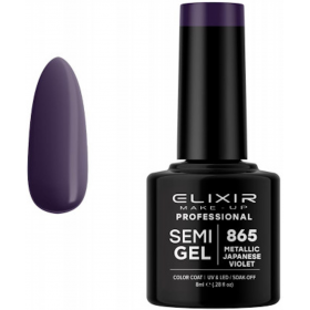 Semi Gel 865 Metallic Japanese Violet