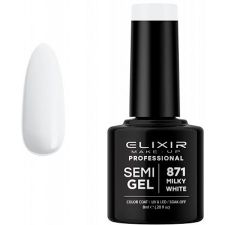 Semi Gel 871 Milky White