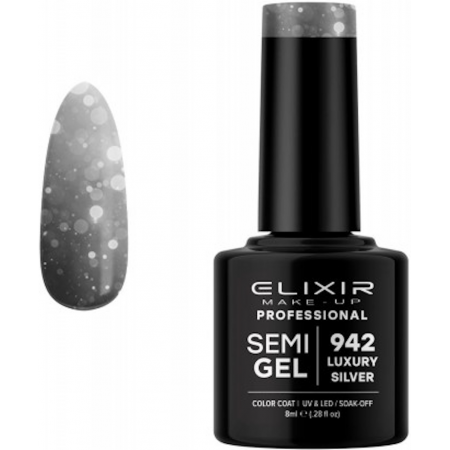 Semi Gel 942 Luxury Silver