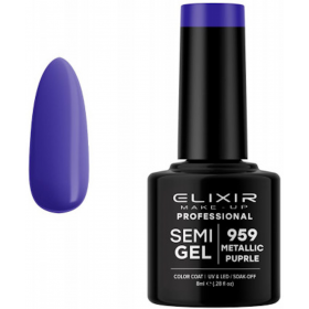 Semi Gel 959 Metallic Purple