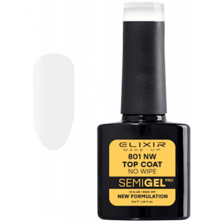 Semi Gel 801 Top Coat No Wipe