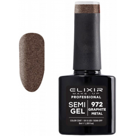 Semi Gel 972 Graphite Metal