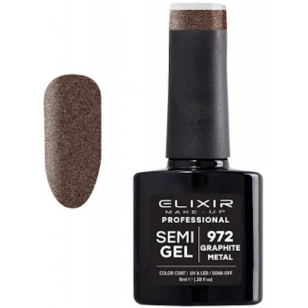 Semi Gel 972 Graphite Metal
