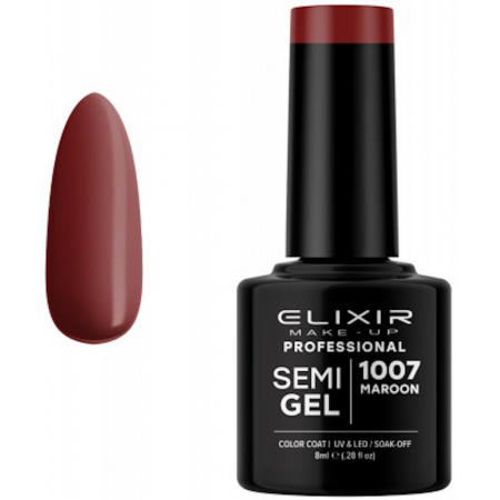 Semi Gel 1007 Maroon