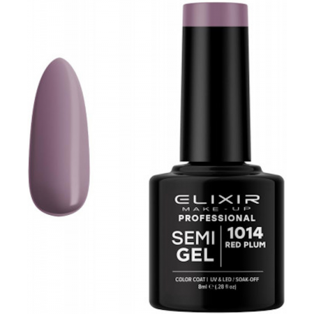Semi Gel 1014 Red Plum