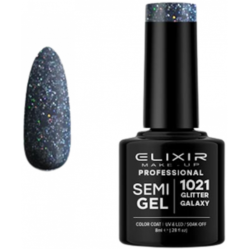 Semi Gel 1021 Glitter Galaxy