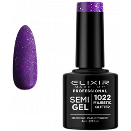 Semi Gel 1022 Majestic Glitter