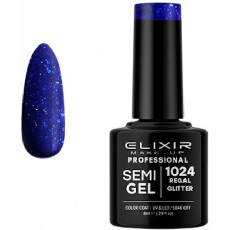 Semi Gel 1024 Regal Glitter