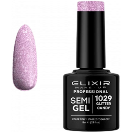 Semi Gel 1029 Glitter Candy