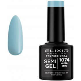 Semi Gel 1074 Aura Blue