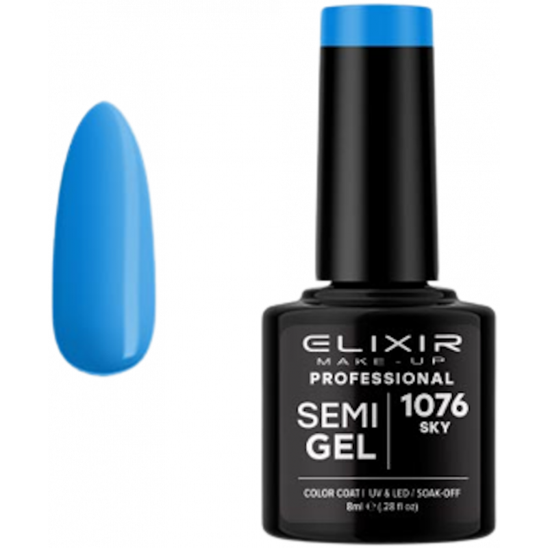 Semi Gel 1076 Sky