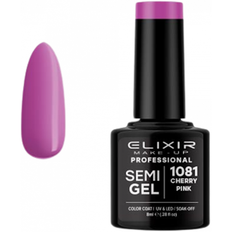 Semi Gel 1081 Cherry pink