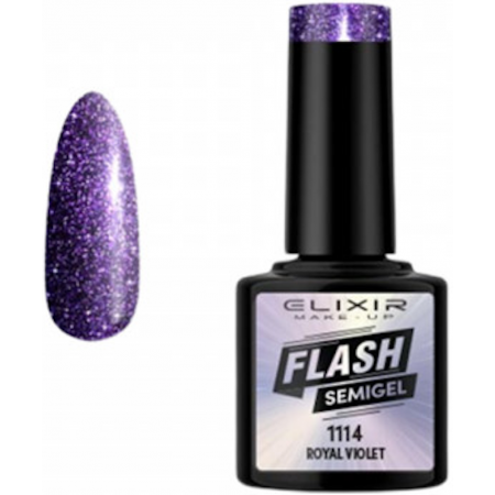 Semi Gel 1114 Royal Violet Flash
