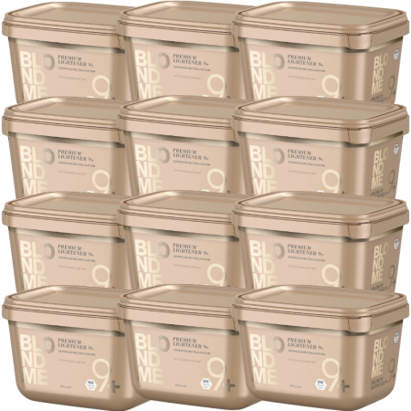Lot de 12 Poudres Compacte BlondMe Décolorante 9 tons
