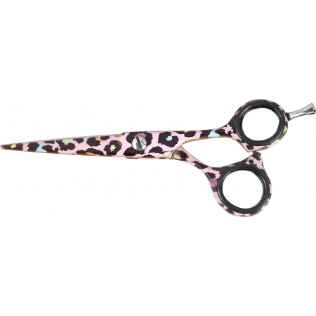 Ciseaux Ergonomique Pink Leopard 5,5"