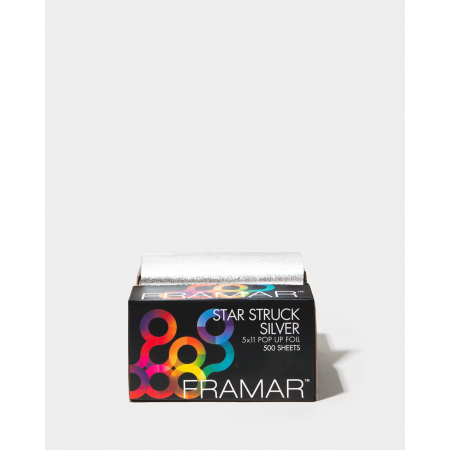 Feuilles d'Aluminium Pop Up Gaufrées Argent 500 pcs