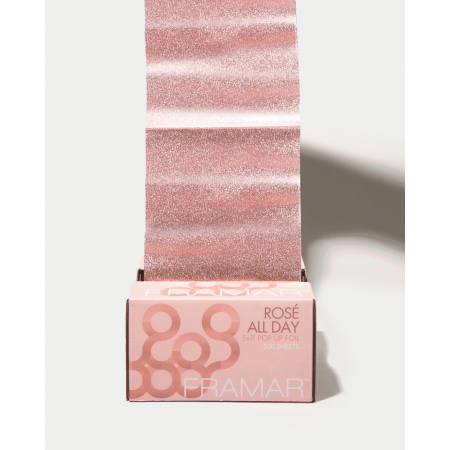 Feuilles d'Aluminium Pop Up Gaufrées Rosé All Day 500 pcs