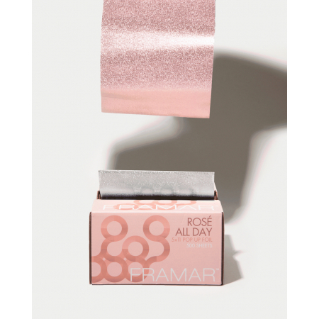 Feuilles d'Aluminium Pop Up Gaufrées Rosé All Day 500 pcs