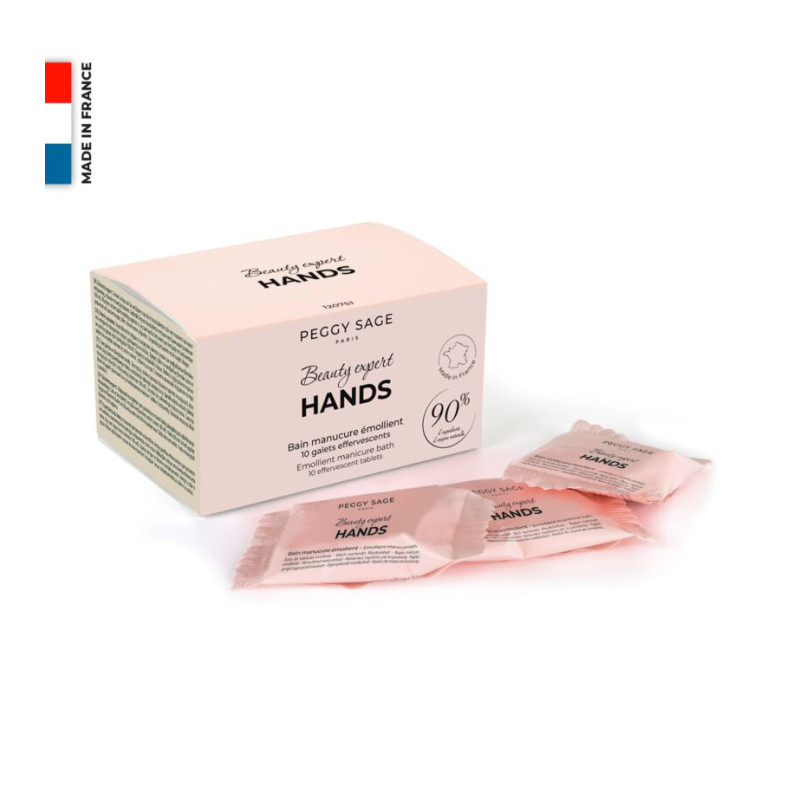 Bain manucure émollient 10 galets 120751