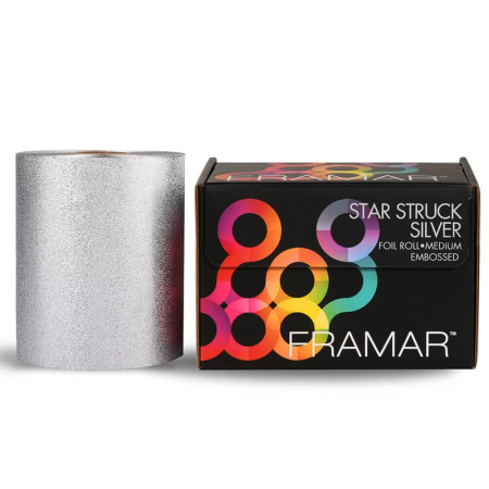 Aluminium Gaufré Argent Rouleau 100 mètres