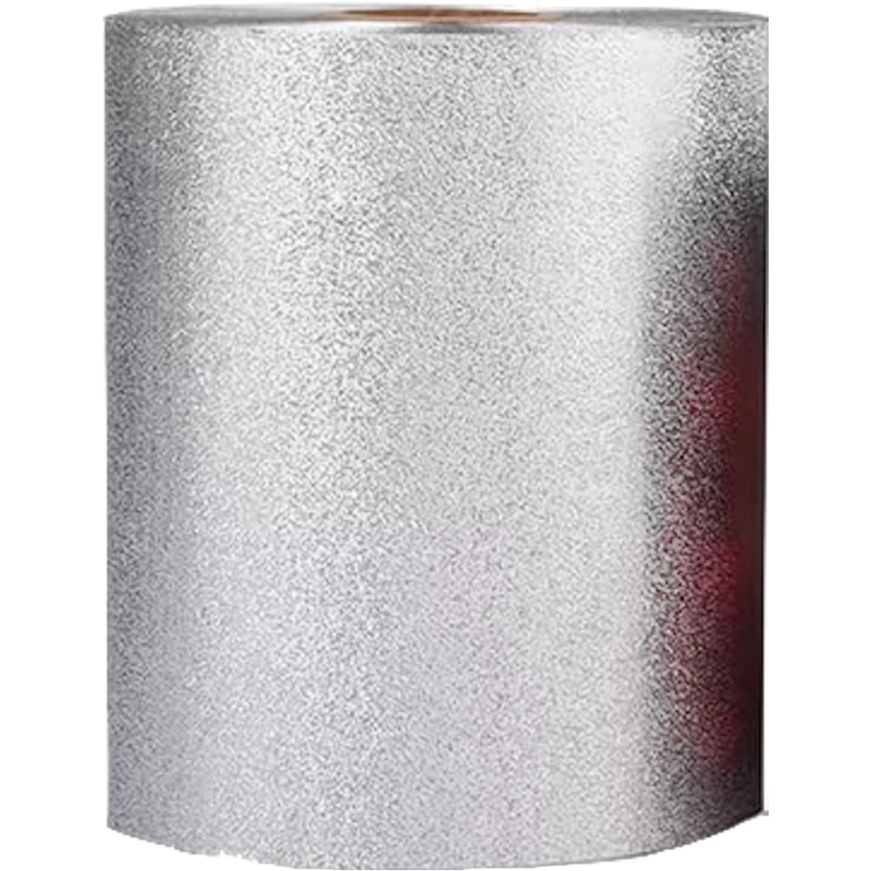 Aluminium Gaufré Argent Rouleau 100 mètres