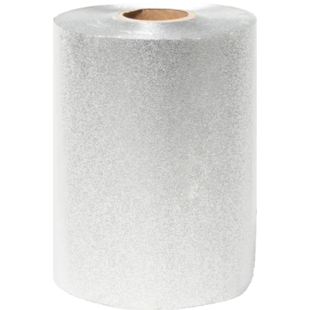 Aluminium Gaufré Argent Rouleau 100 mètres