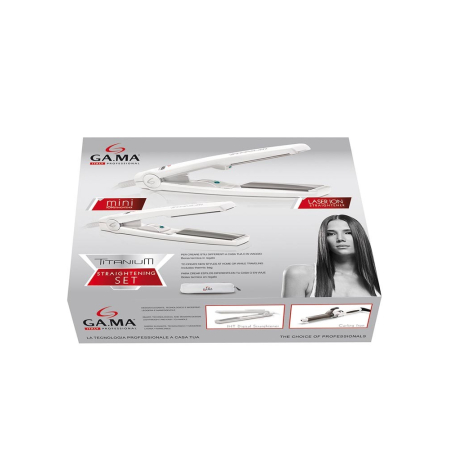 Kit Lisseur Gama Laser Ion Titane + Mini Titanium Ion PGB200