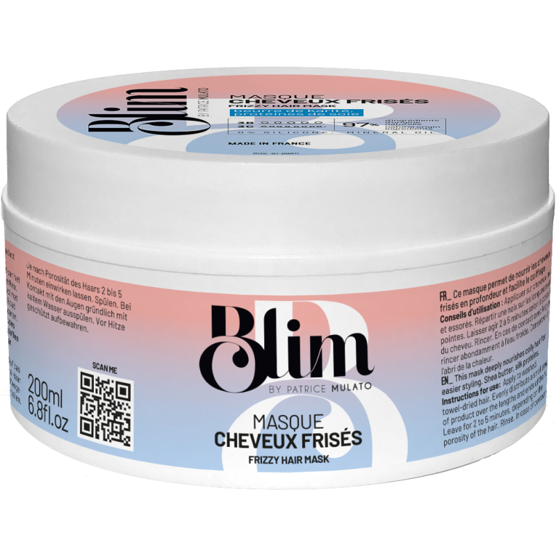 Masque Cheveux Cheveux Frisés Blim