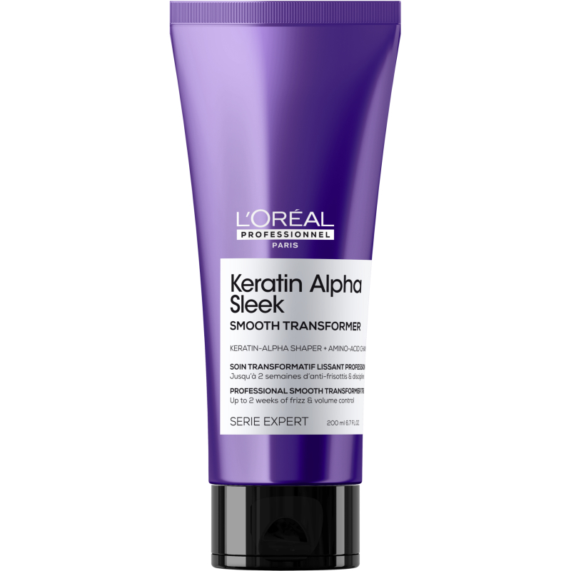 Serie Expert Kératin Alpha Sleek Soin Transformatif Lissant