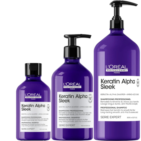 Serie Expert Keratin Alpha Sleek Shampoing