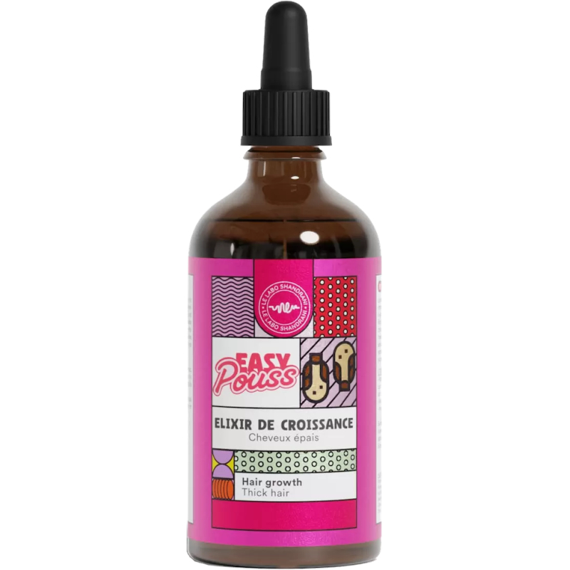 Elixir de croissance capillaire cheveux épais