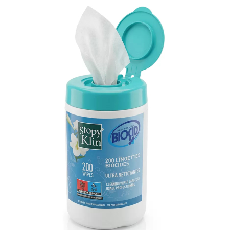 Lingettes Désinfectantes Biocide Stopy'Klin