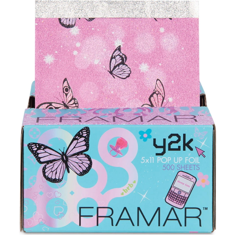 Aluminium Gaufré Y2K Feuilles Pop Up500 pcs