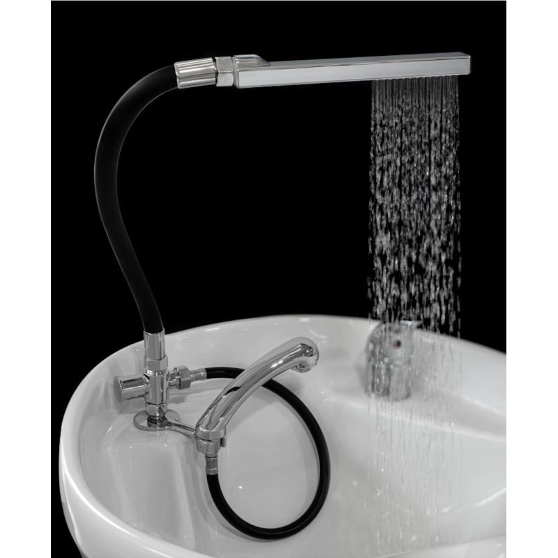 Kit Spa Douchette Carrée Chromée