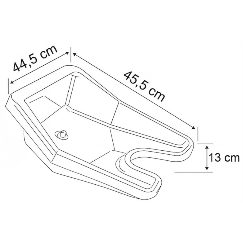 Cuvette seule pour Lave-Tête Bornéo