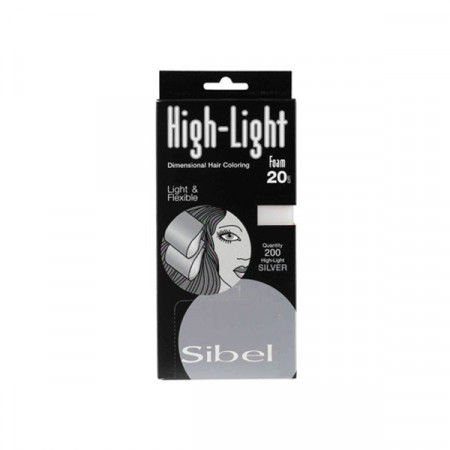 Papier Meches High-Light Foam Silver 9,5X20cm