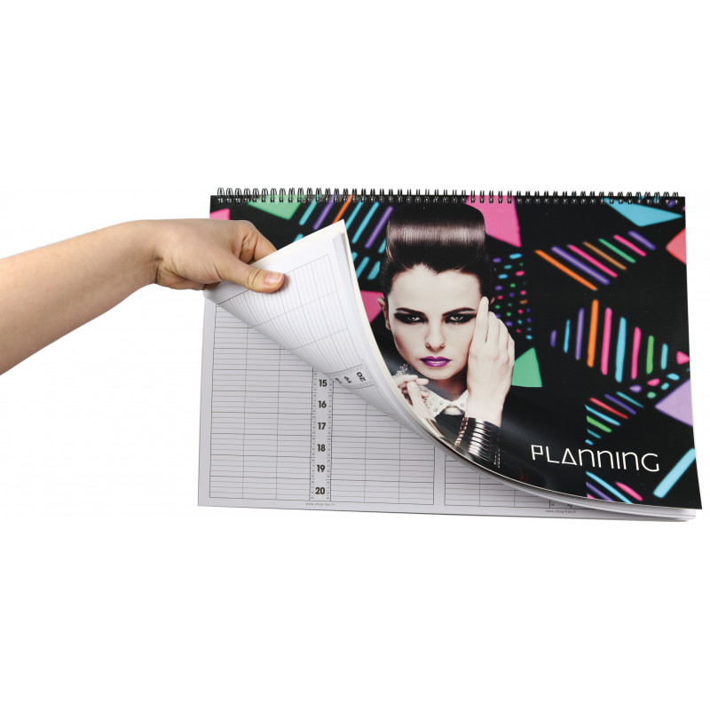 Carnets de rendez-vous 12 colonnes