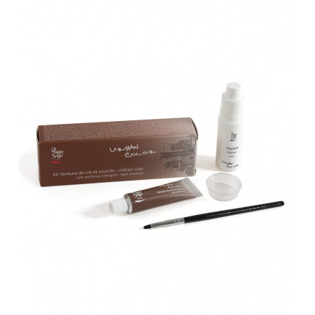 Kit Teinture cils et sourcils Châtain clair 138508