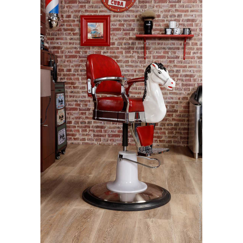 Tabouret Enfant Manège Style Barbier