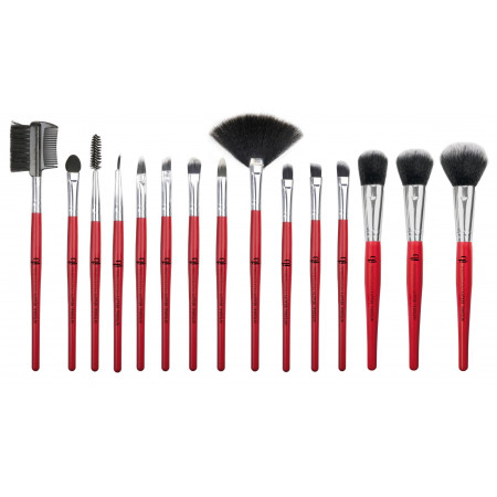 Trousse 15 Pinceaux de Maquillage