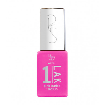 Vernis semi-permanent 1-LAK pink starlet 181006