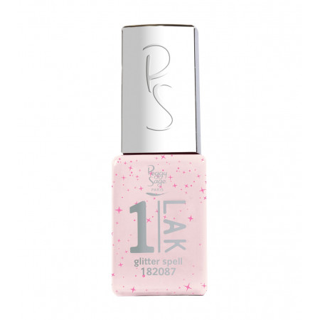 Vernis semi-permanent 1-LAK Glitter spell 182087