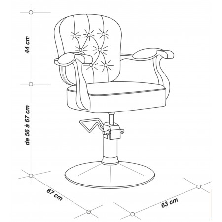 Fauteuil Cambridge Jacques Seban
