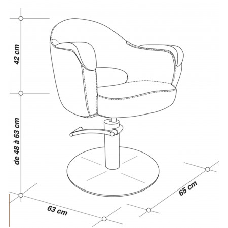 Fauteuil Jersey Jacques Seban