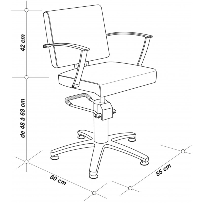 Fauteuil Town Jacques Seban